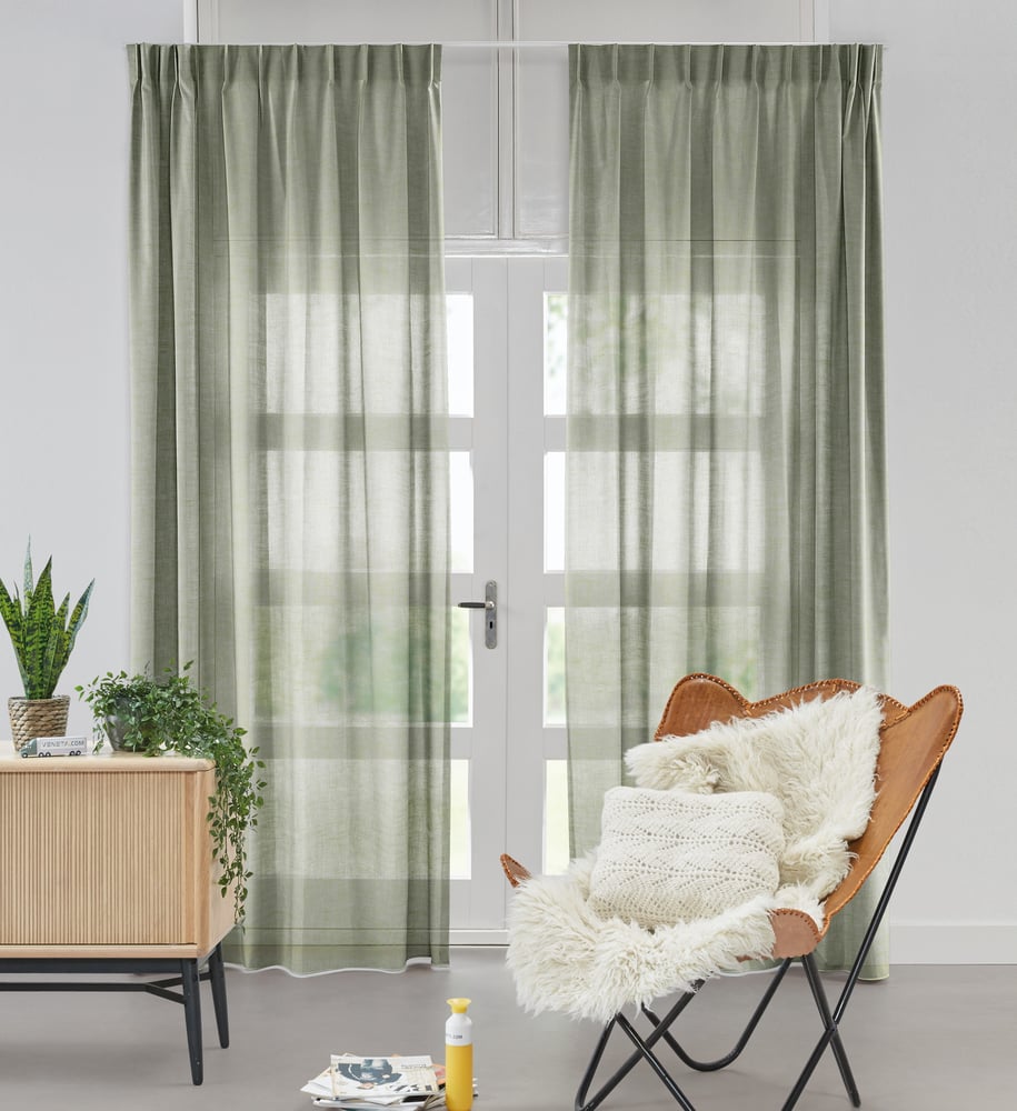 Transparent gardin - Dove Army 223557