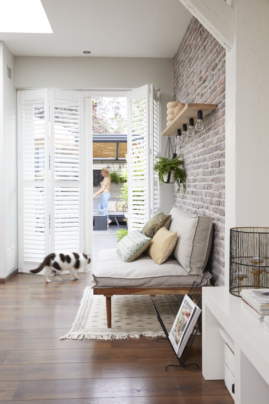 Lichte woonkamer idee