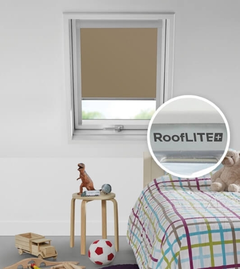 RoofLITE dakraam rolgordijn