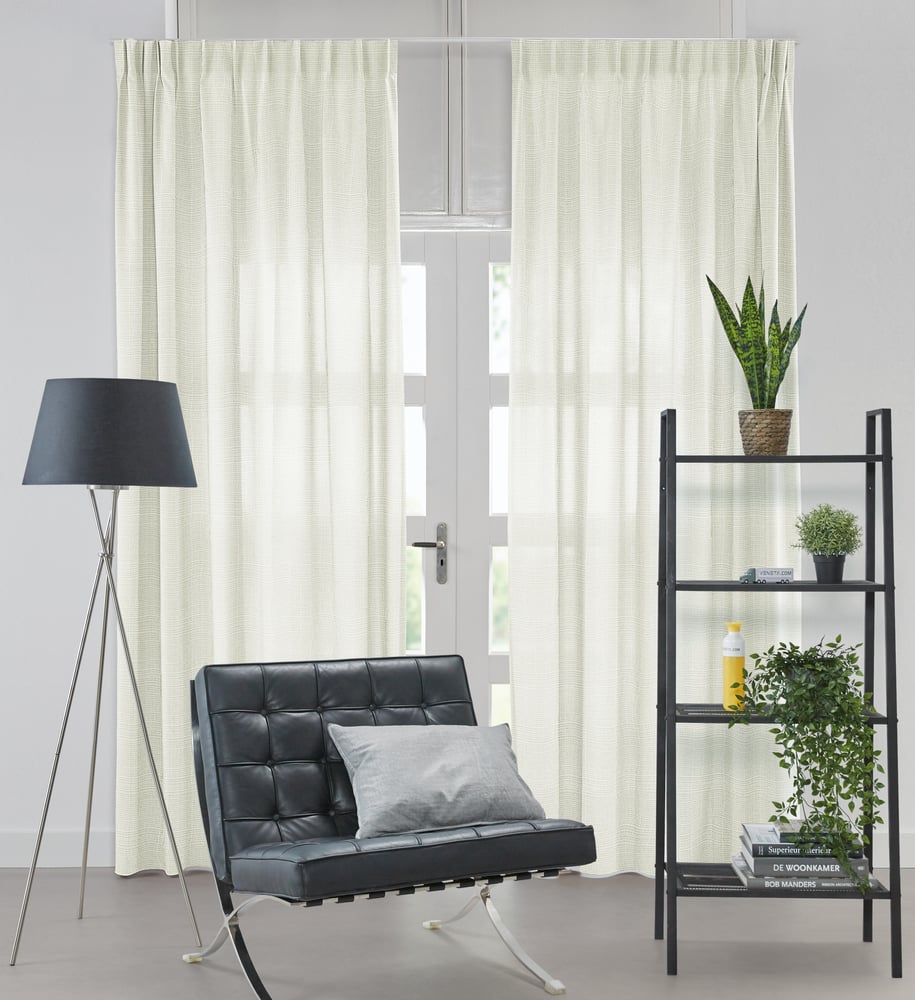 Semitransparent gardin - Maddison Day Beige VMASDG32