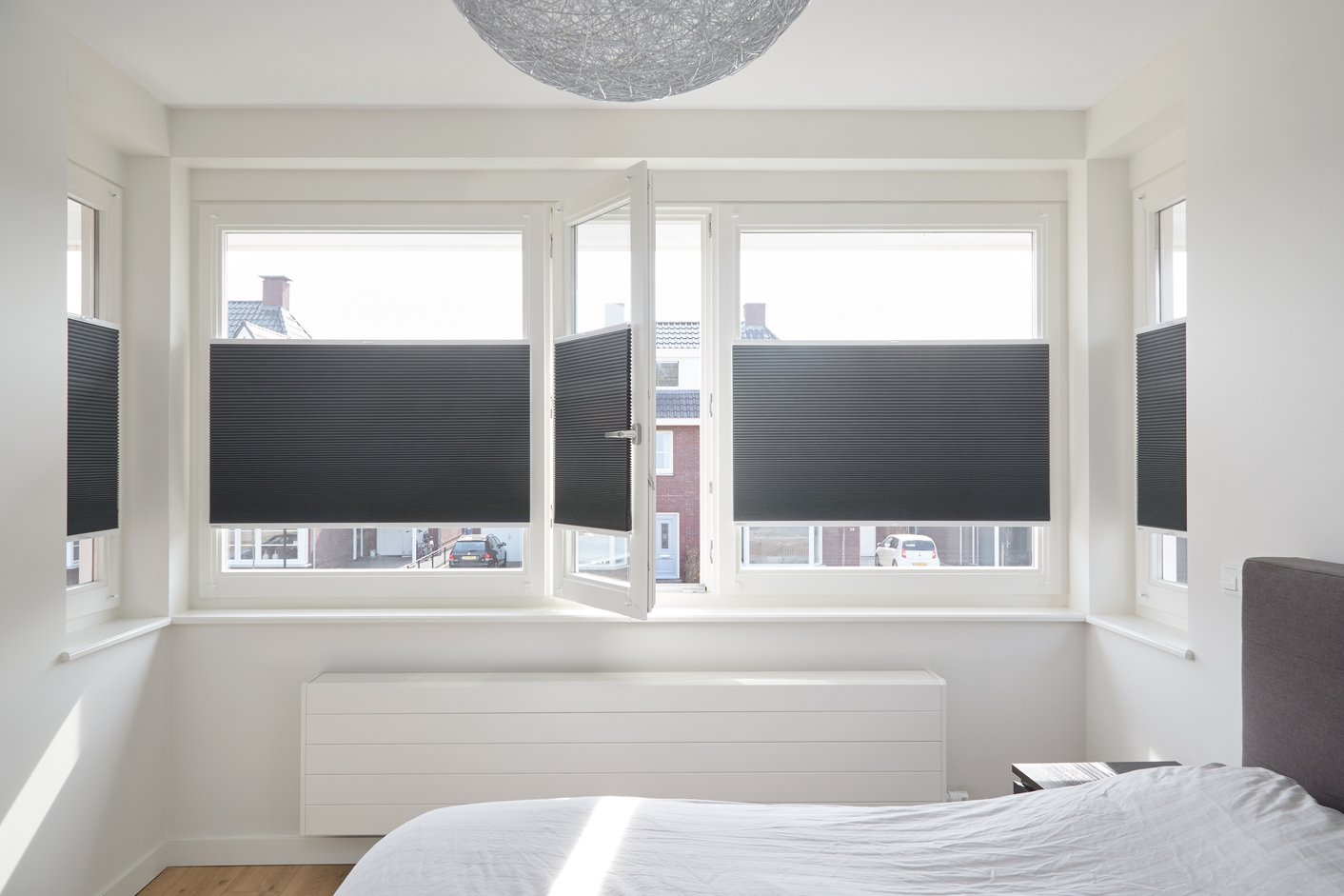 Raamdecoratie voor draai-kiepramen
