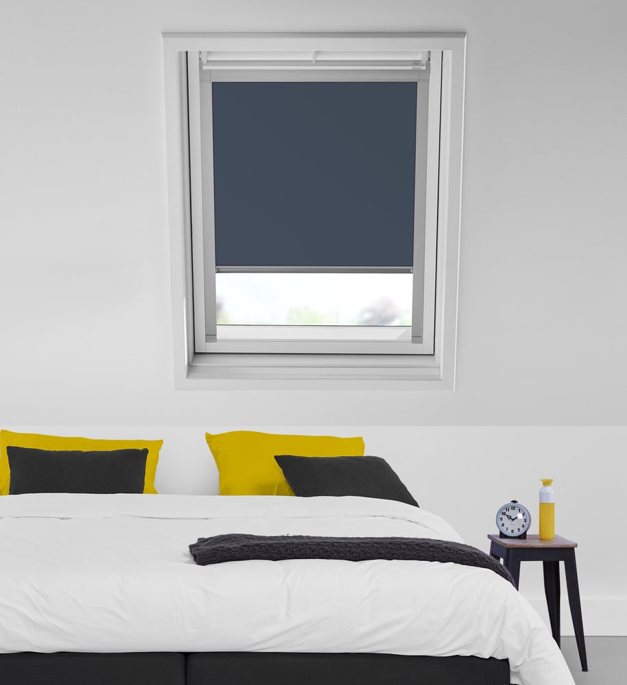 Tagvindue rullegardin til VELUX® - Havblå VE5088