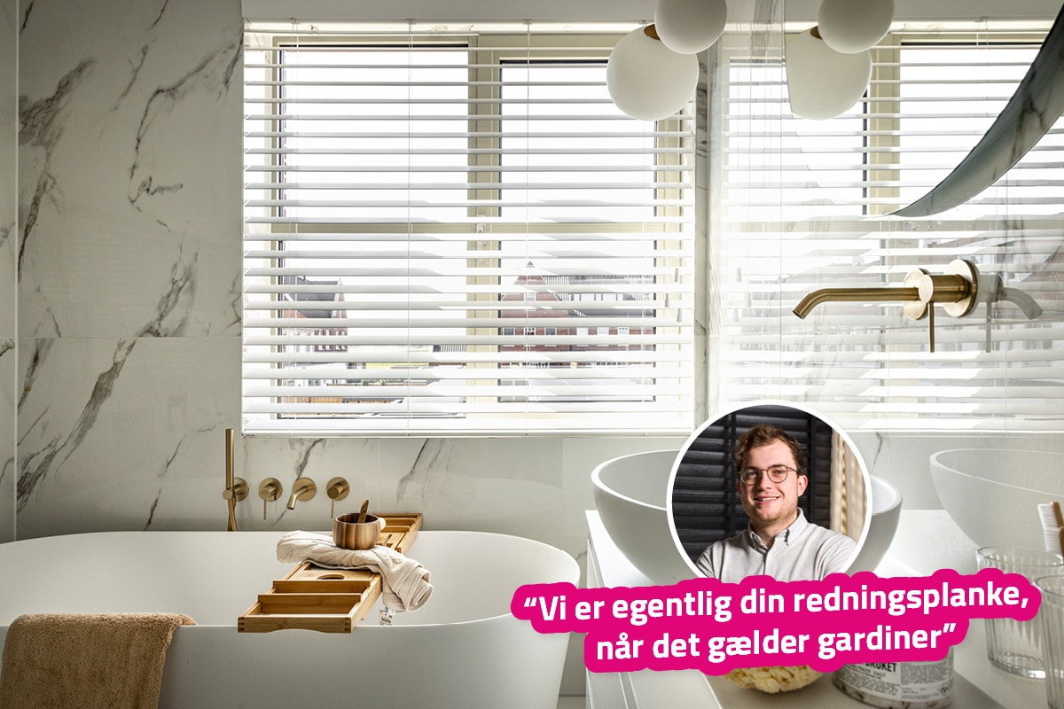 Vi er faktisk dit 1-1-2, når det gælder gardiner