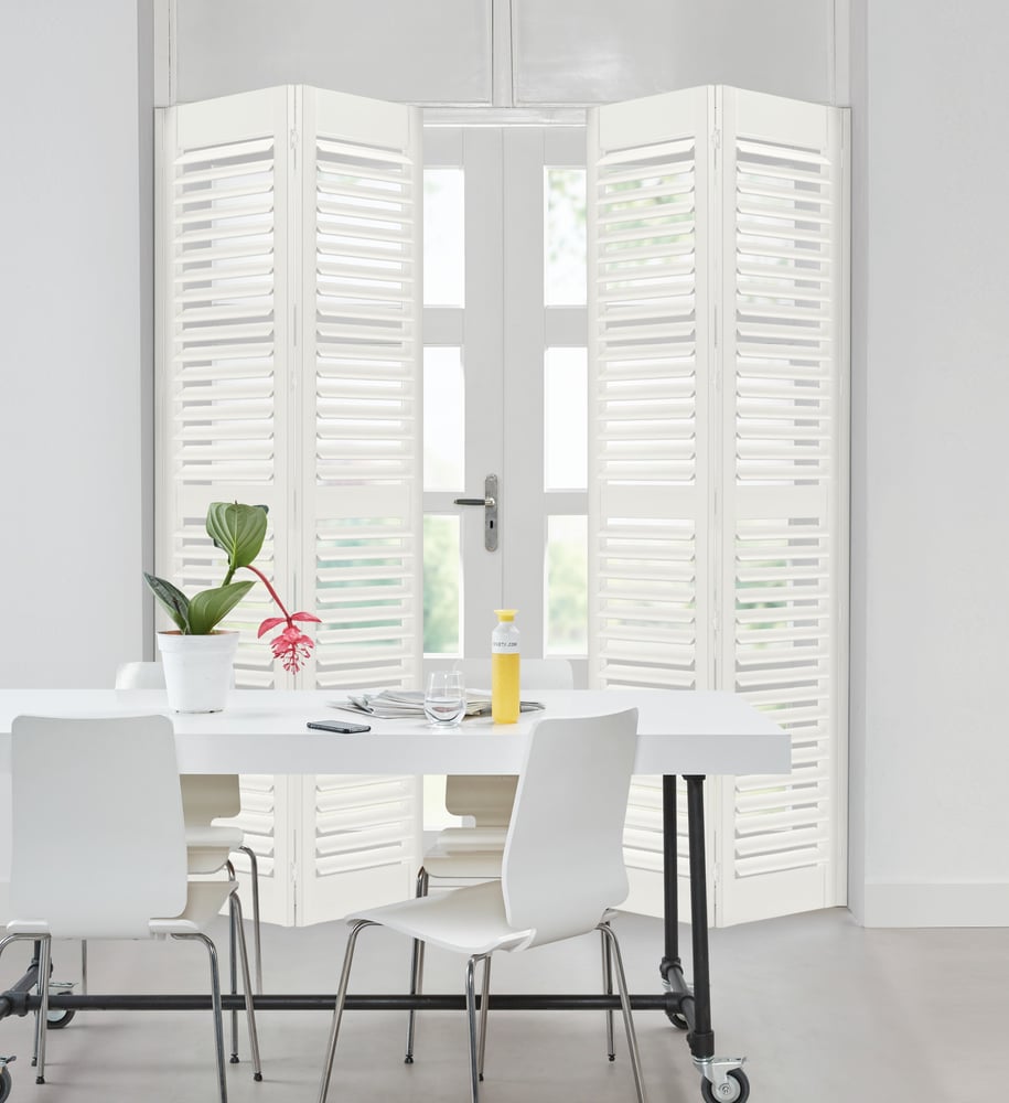 Shutters Normandy Wood Op Maat - Silk White NW003 - Veneta.com