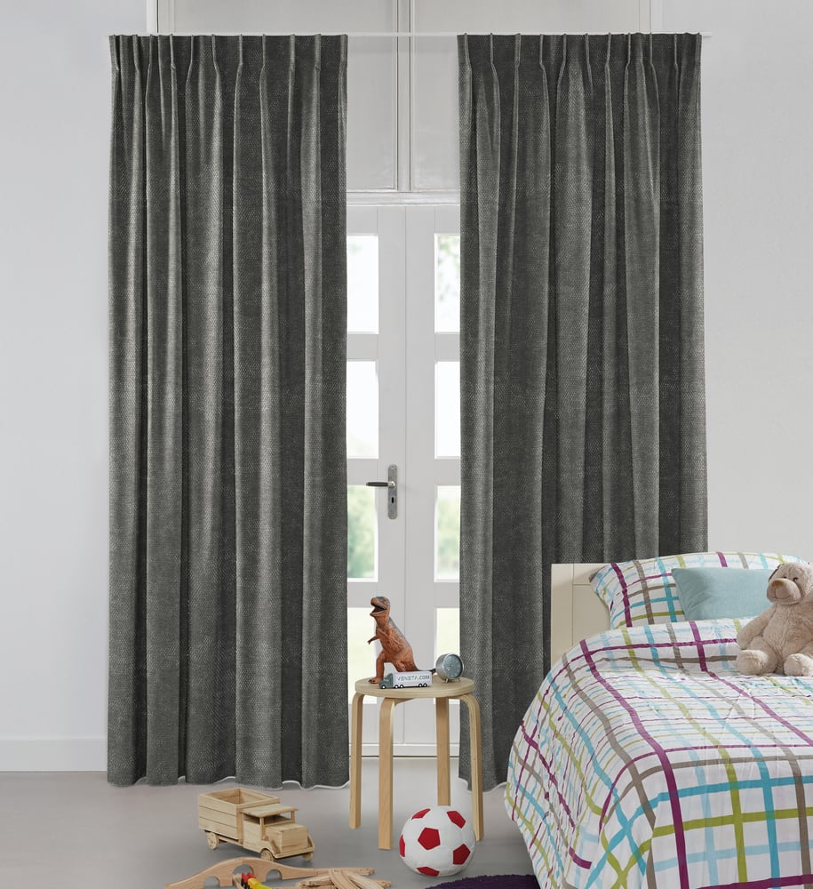 Lysdæmpende gardin - Melody Elephant 222406