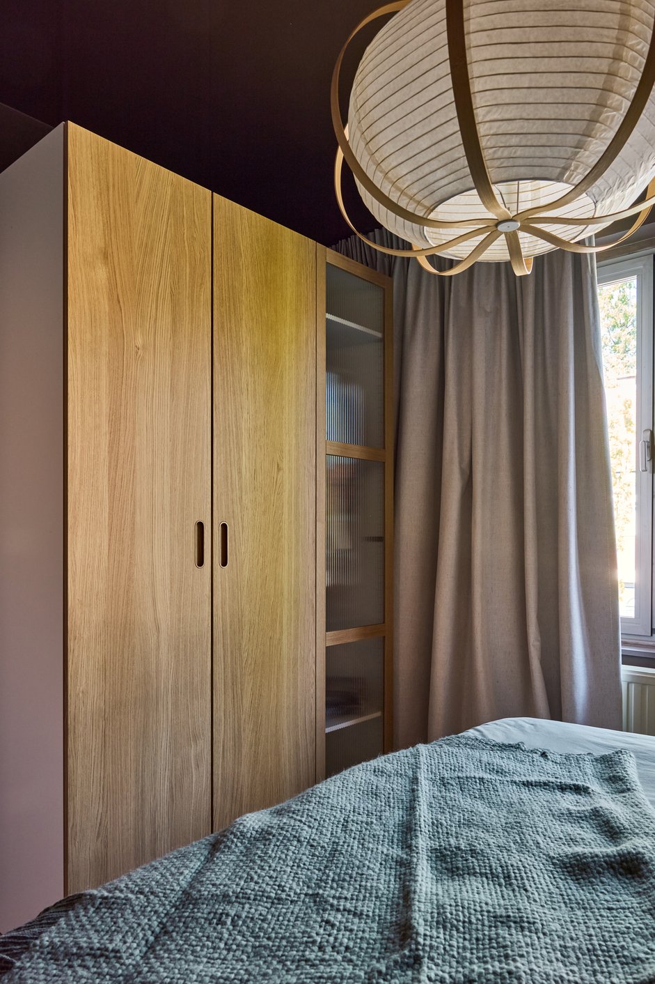 Gordijnen in slaapkamer
