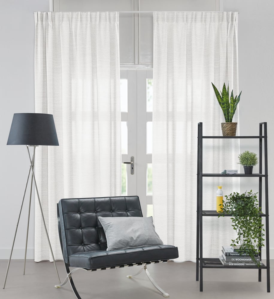 Semitransparent gardin - Nova White VNOVG14