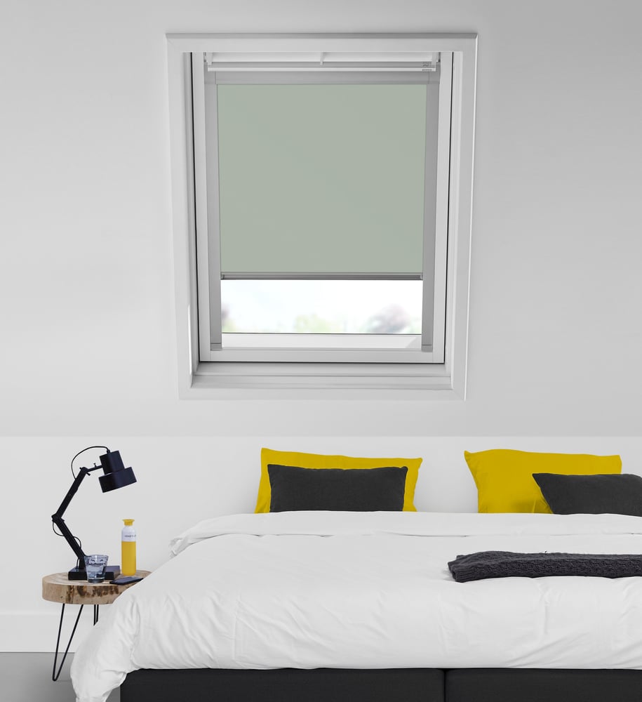 Tagvindue rullegardin til VELUX® - Pastel Grøn VE0331