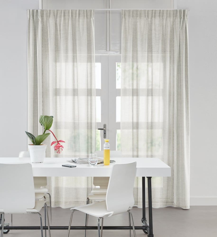 Transparent gardin - Noa Ivory VNOAG02