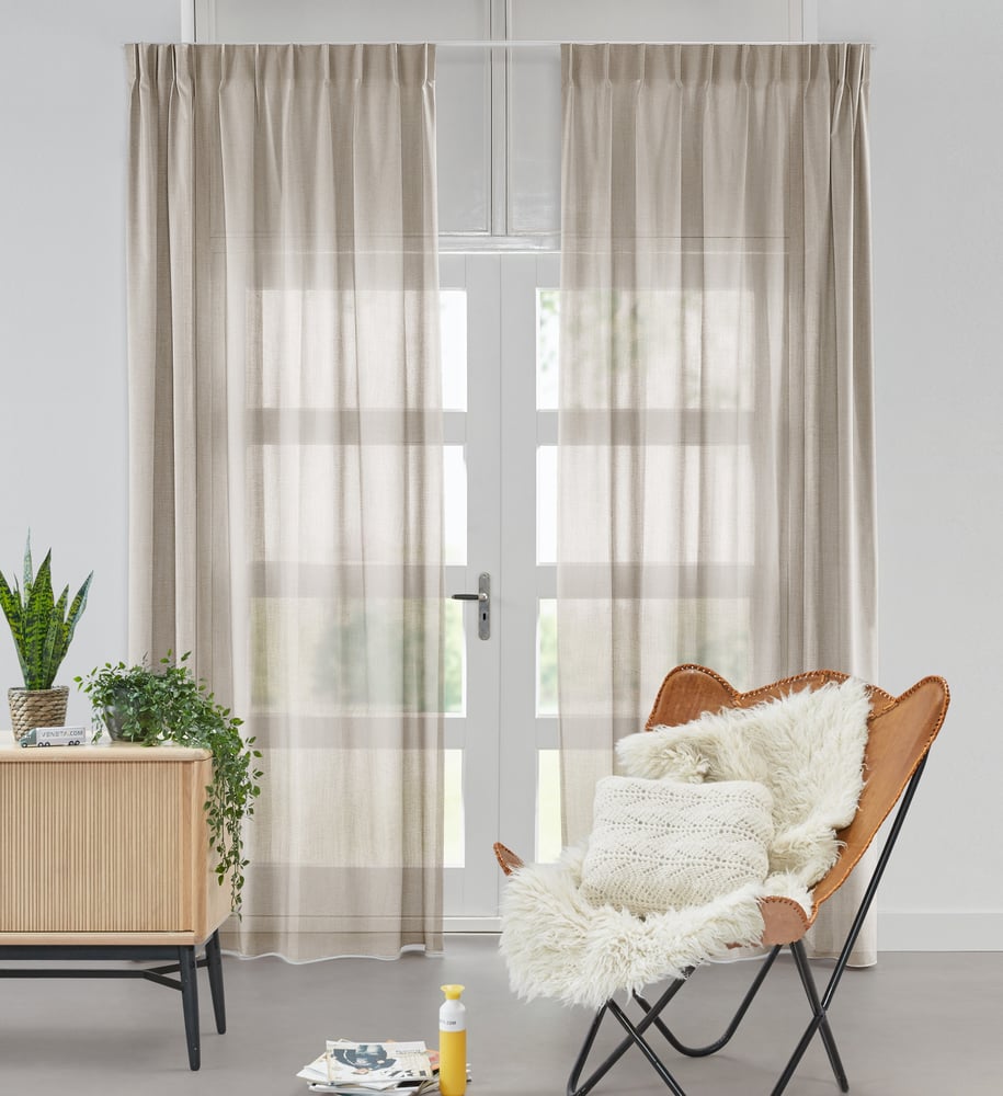 Transparent gardin - Core Sand VCORG31