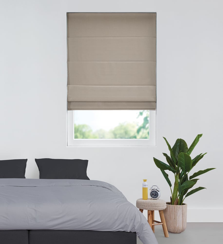 Foldegardin - Shimmer Gloss Taupe 221510G