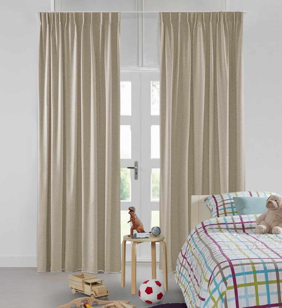 Mørklægningsgardin - Tirza Creme 223480