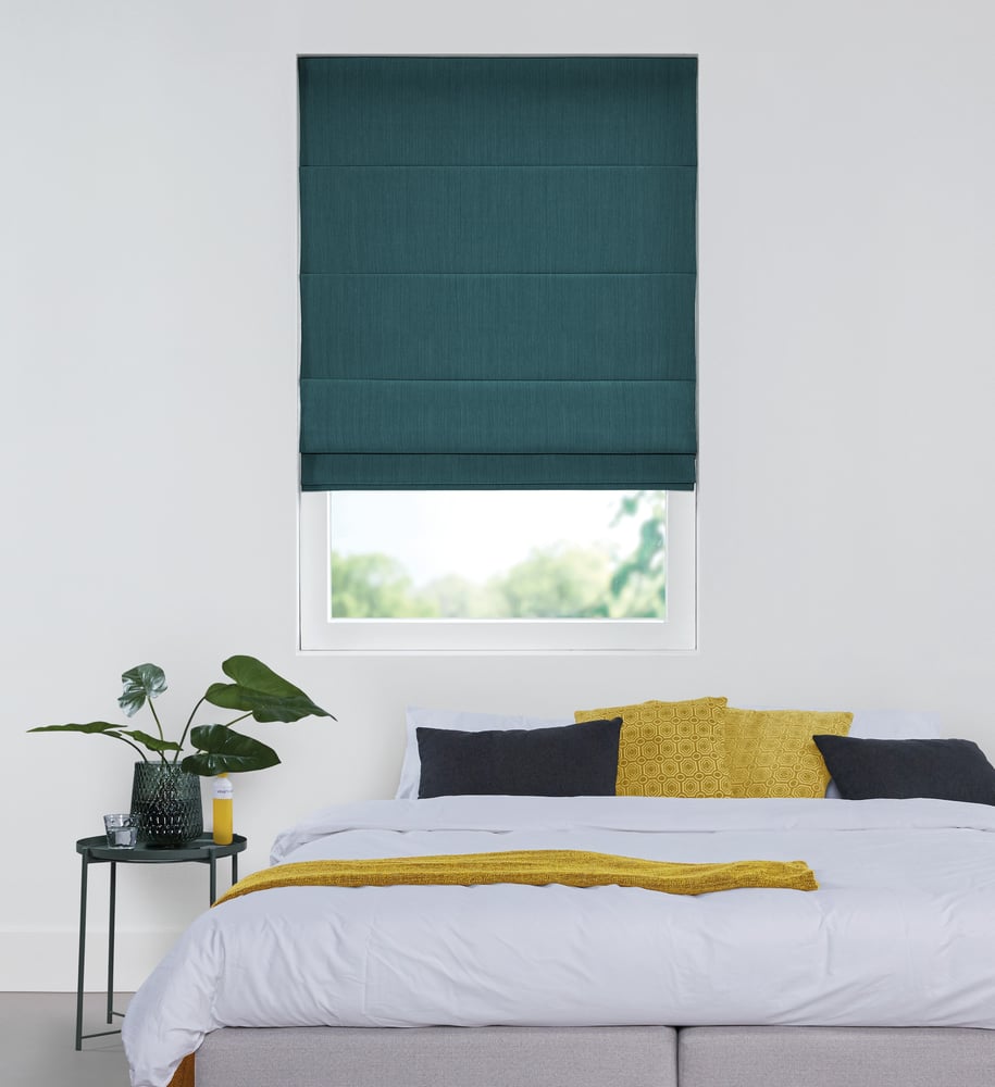 Foldegardin - Shimmer Matt Petrol 221500M