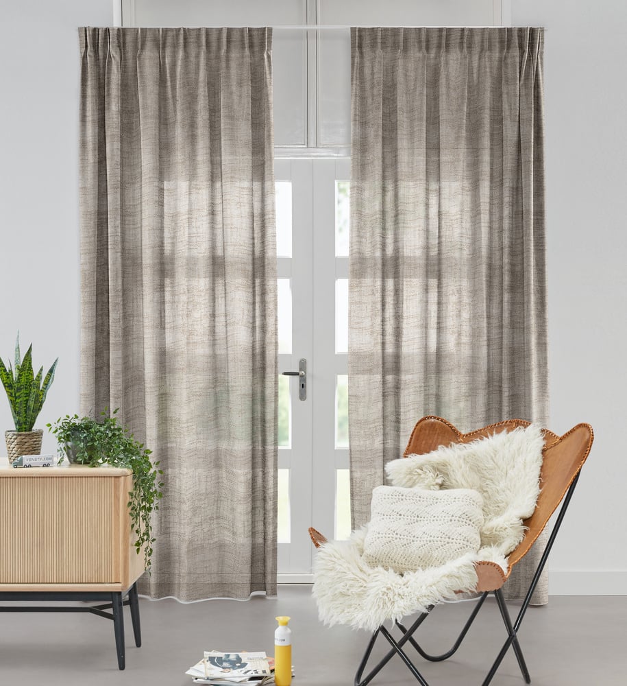 Semitransparent gardin - Macy Day Beige VMACDG02