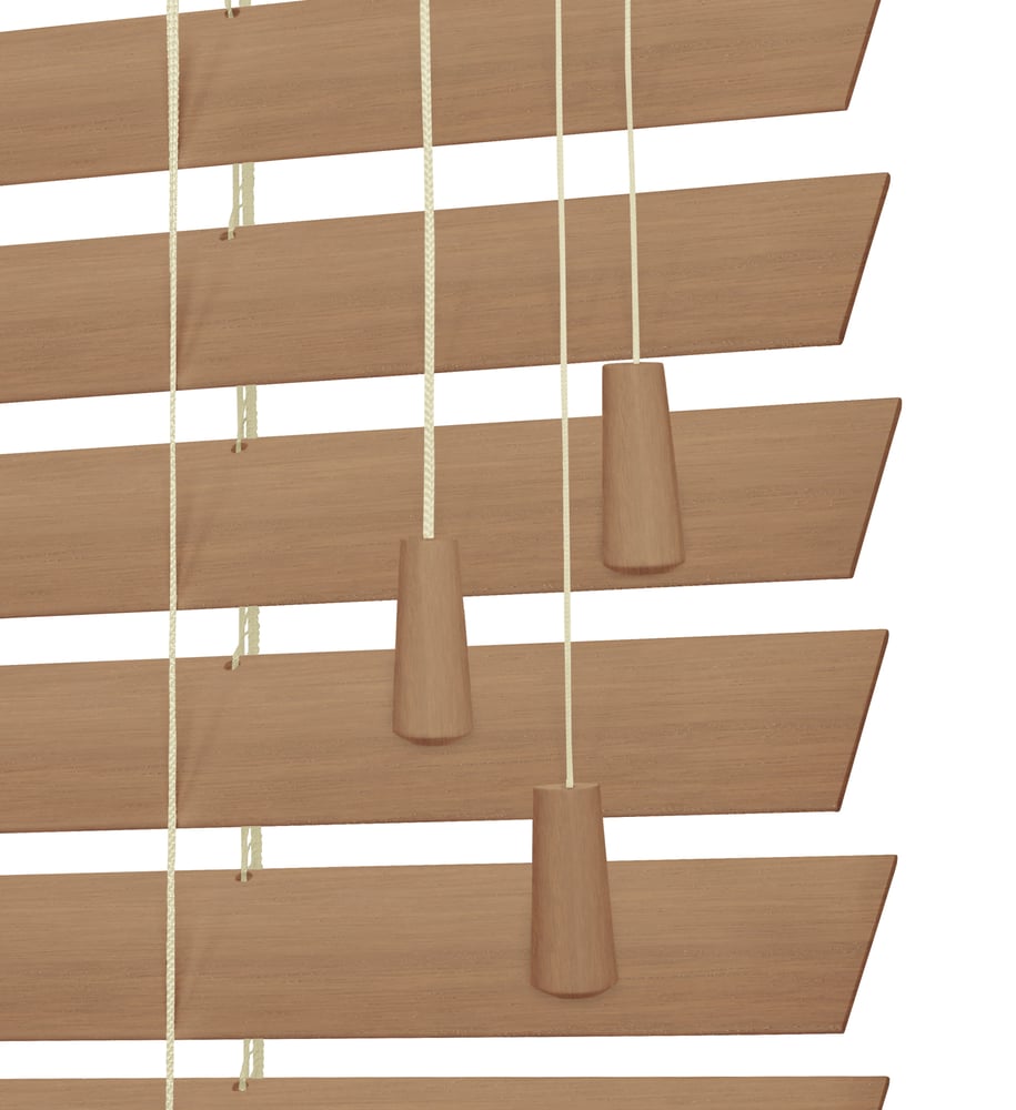 Houten Jaloezie Harmony Op Maat - Licht Eiken ND114 - Veneta.com