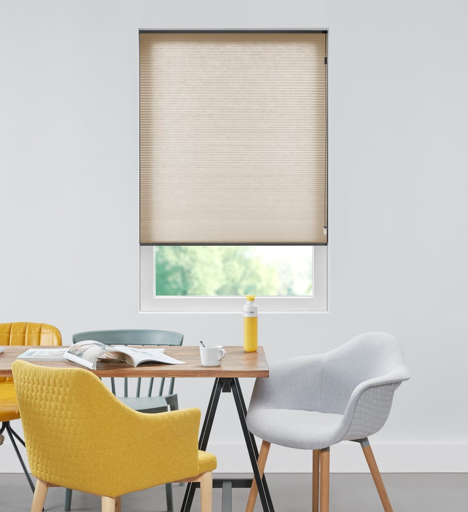 Luxury - Plisségardin - Cinnamon One Tone 7076
