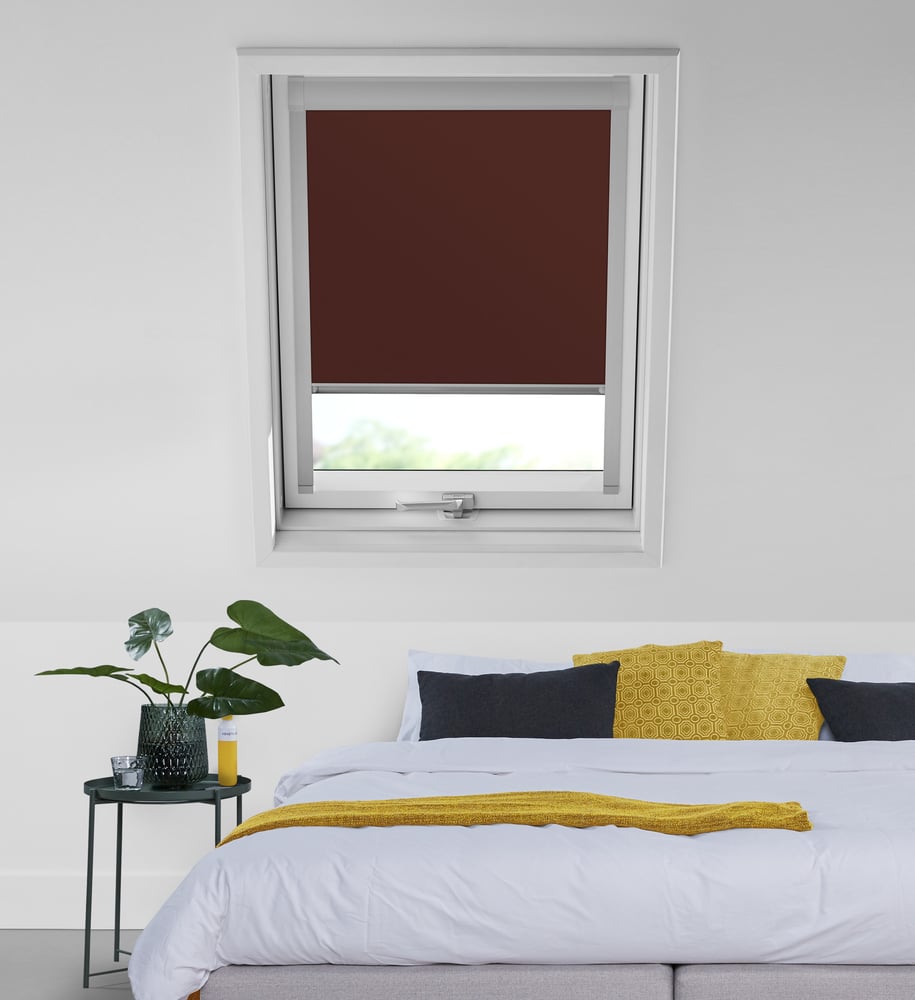 Dakraam rolgordijn voor FAKRO® - Rood