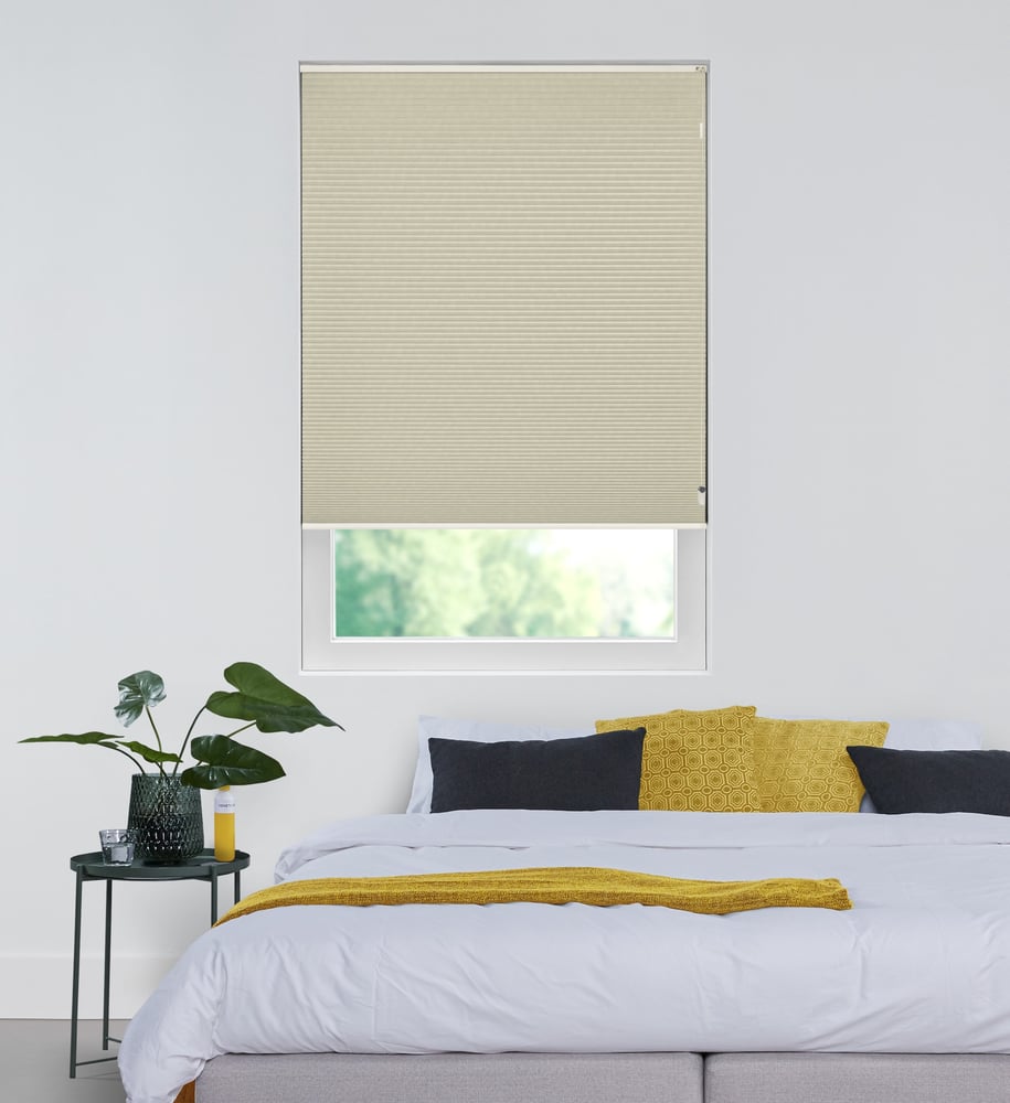 Luxury - Plisségardin - Sand One Tone 7166