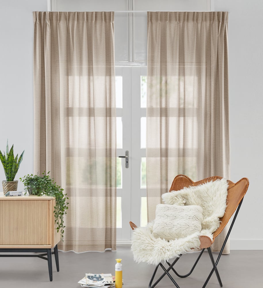 Transparent gardin - Milly Rust VMILG19