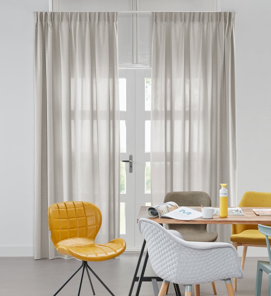 Transparent gardin - Grace Linnen 225902