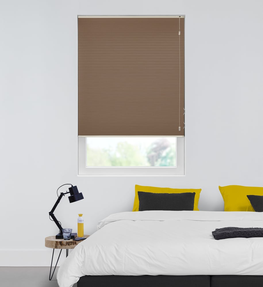 Energy - Plisségardin - Teak C4405