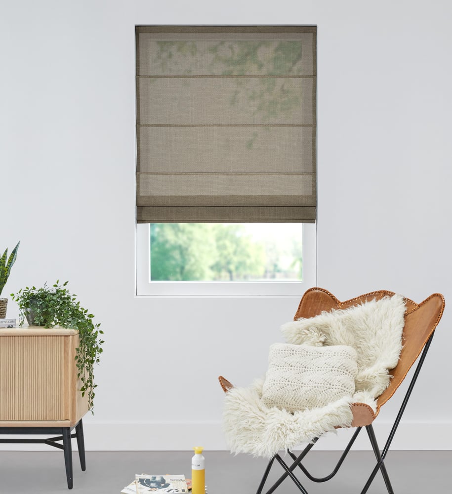 Foldegardin - Cleo Natural 220352