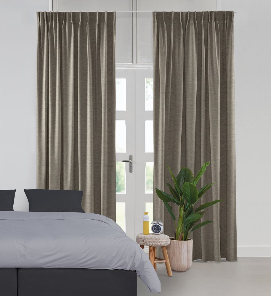 Lysdæmpende gardin - Meli Taupe VMELG04