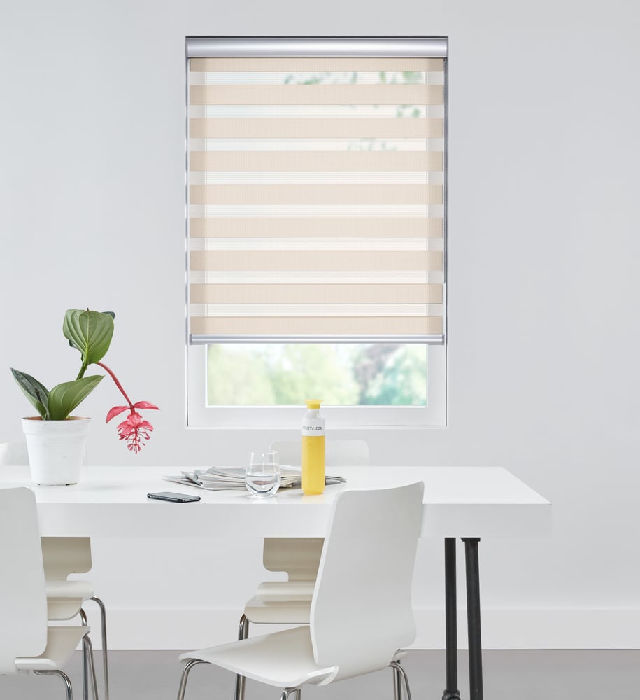Nature - Duo-Rullegardin - Beige VENE23