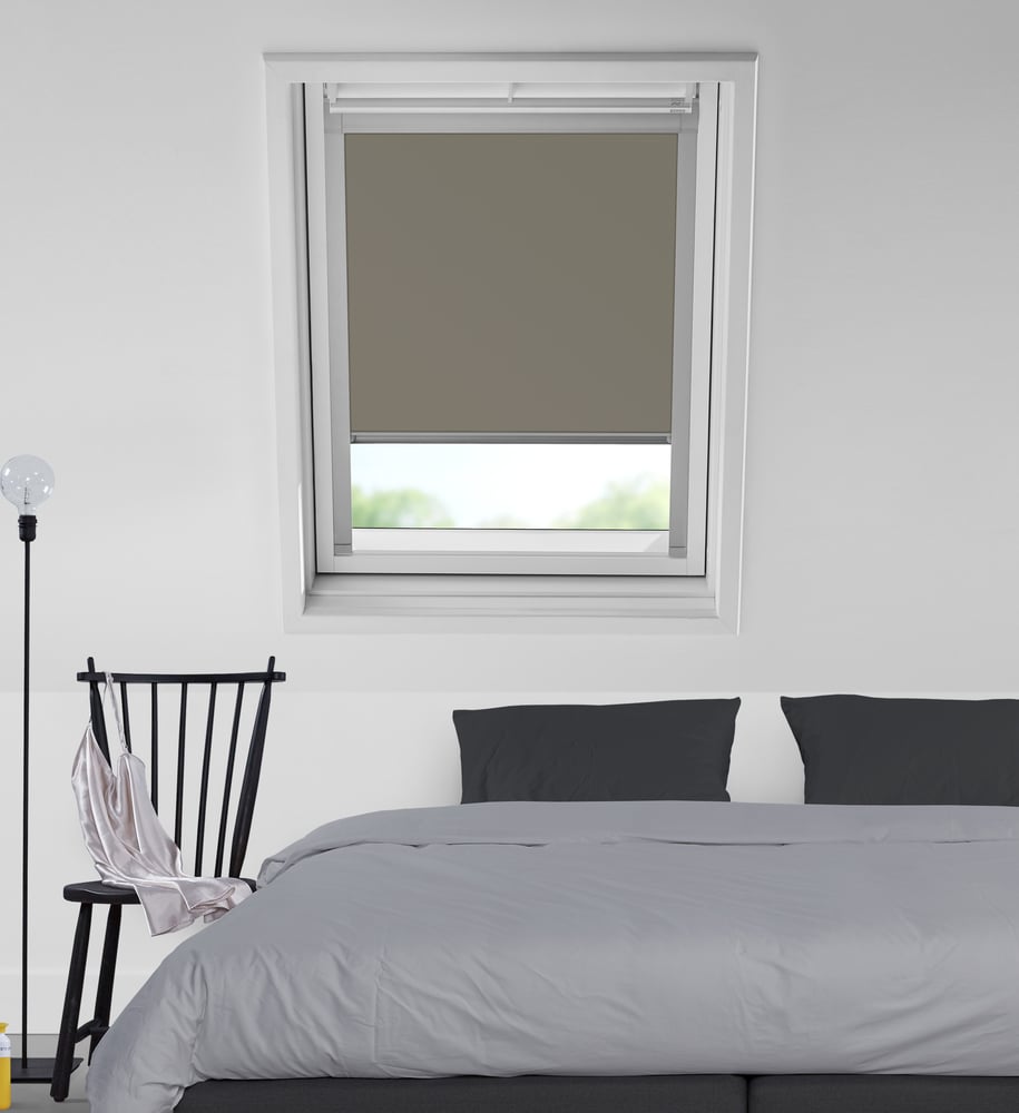 Dakraam rolgordijn voor VELUX® - Antraciet VE0538