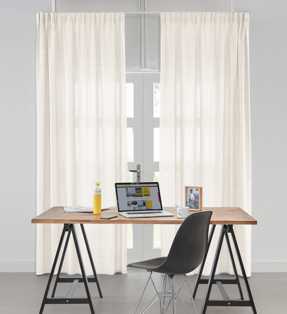 Semitransparent gardin - Nova Ivory VNOVG12