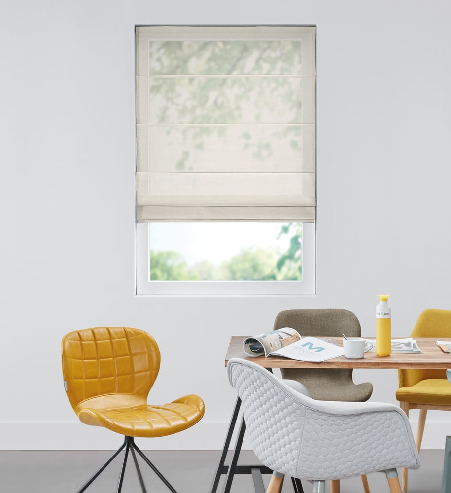 Foldegardin - Dove Linen 223554