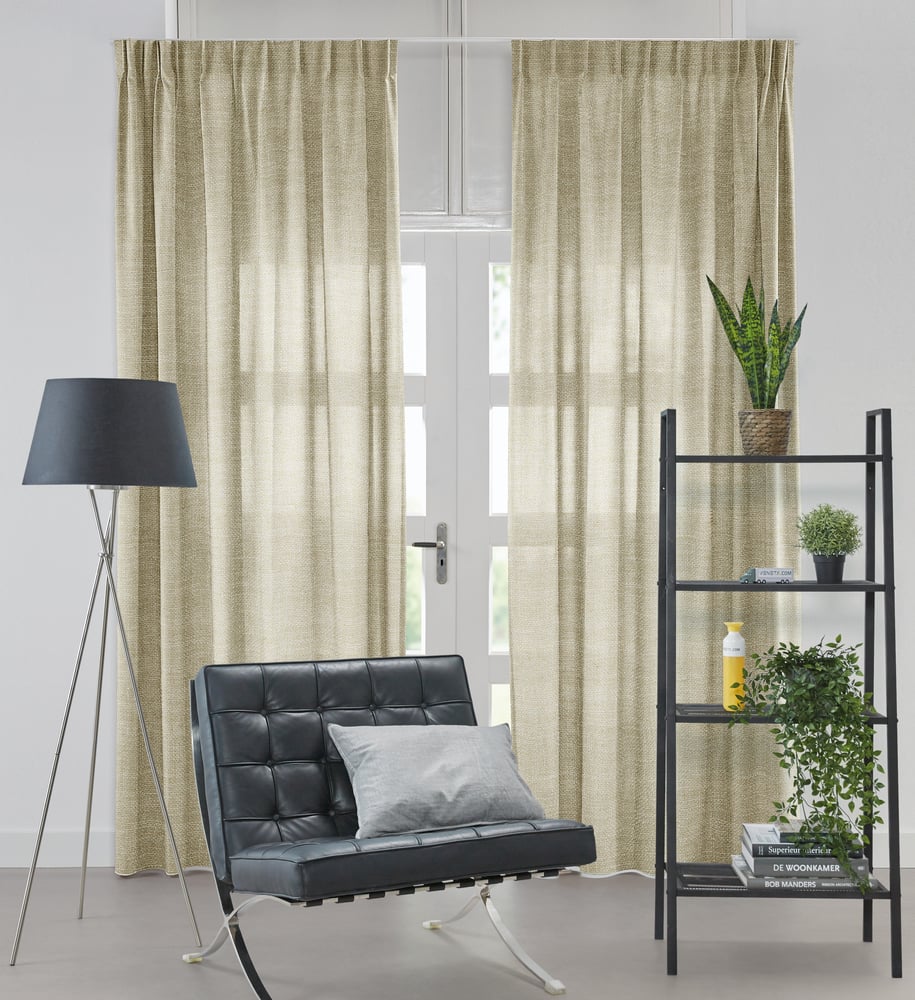 Semitransparent gardin - Nova Linnen VNOVG04