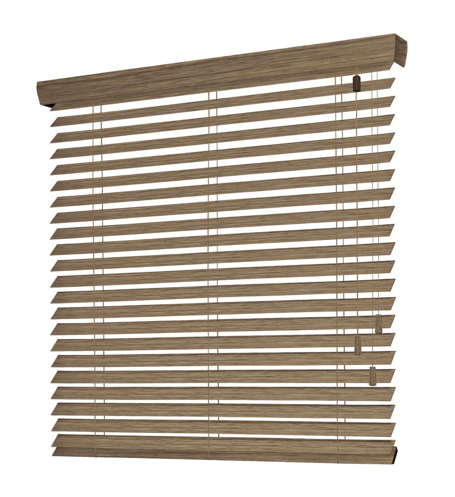 Houten Jaloezie Premium Natural Op Maat - Dark Oak ND1107 - Veneta.com