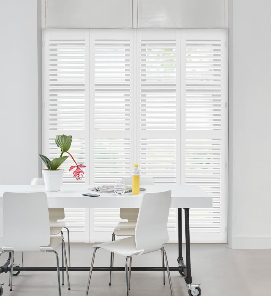 Bright Wood - Shutter - Pure White BW001