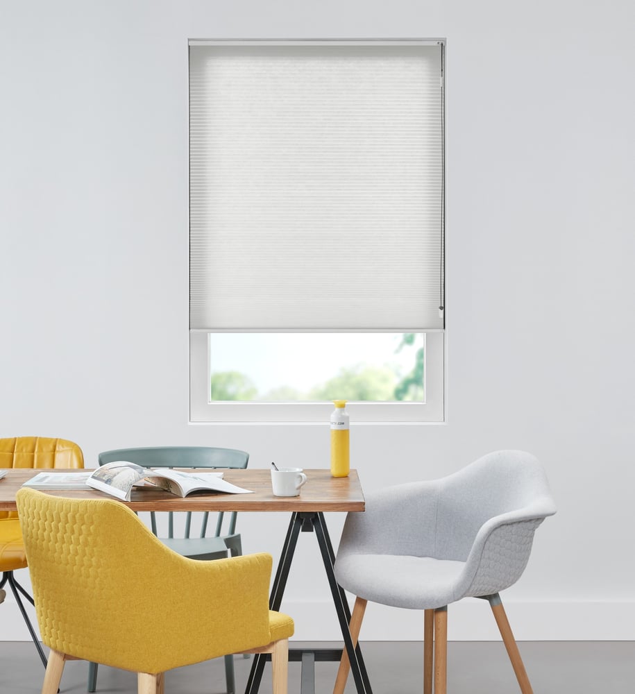 Luxury - Plisségardin - Middle grey 7061