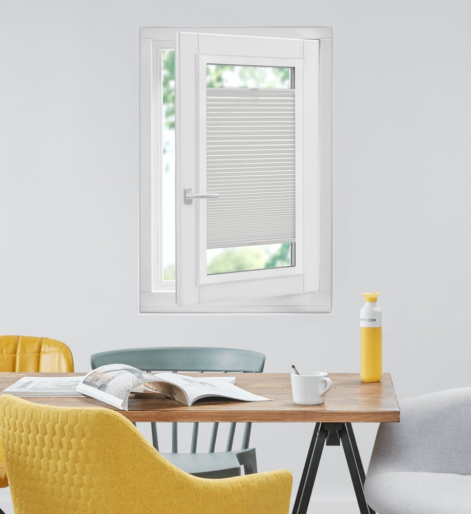 Luxury - Plisségardin -  - Middle grey 7061