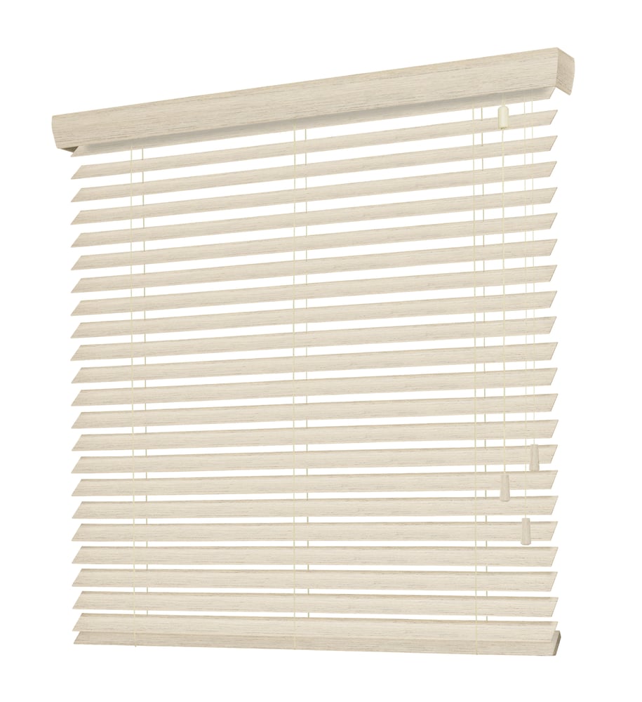 Houten Jaloezie Premium Natural Op Maat - Whitewash ND1003
