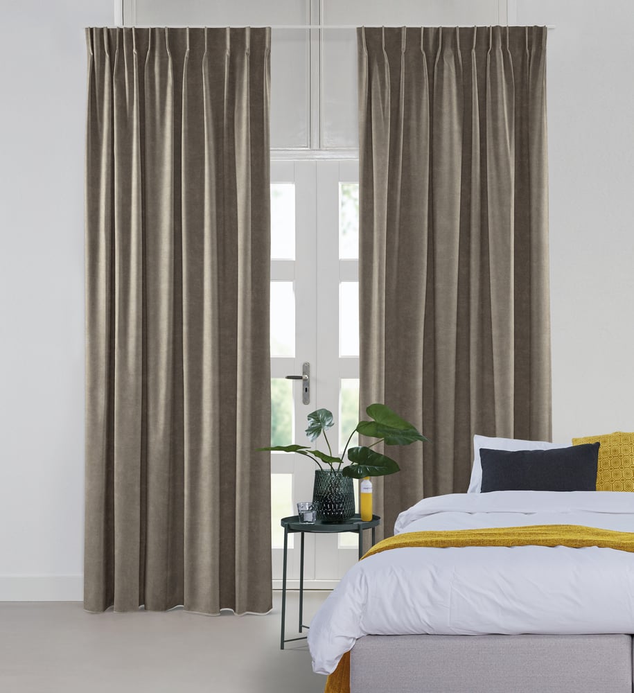 Lysdæmpende gardin - Costa Taupe 216231