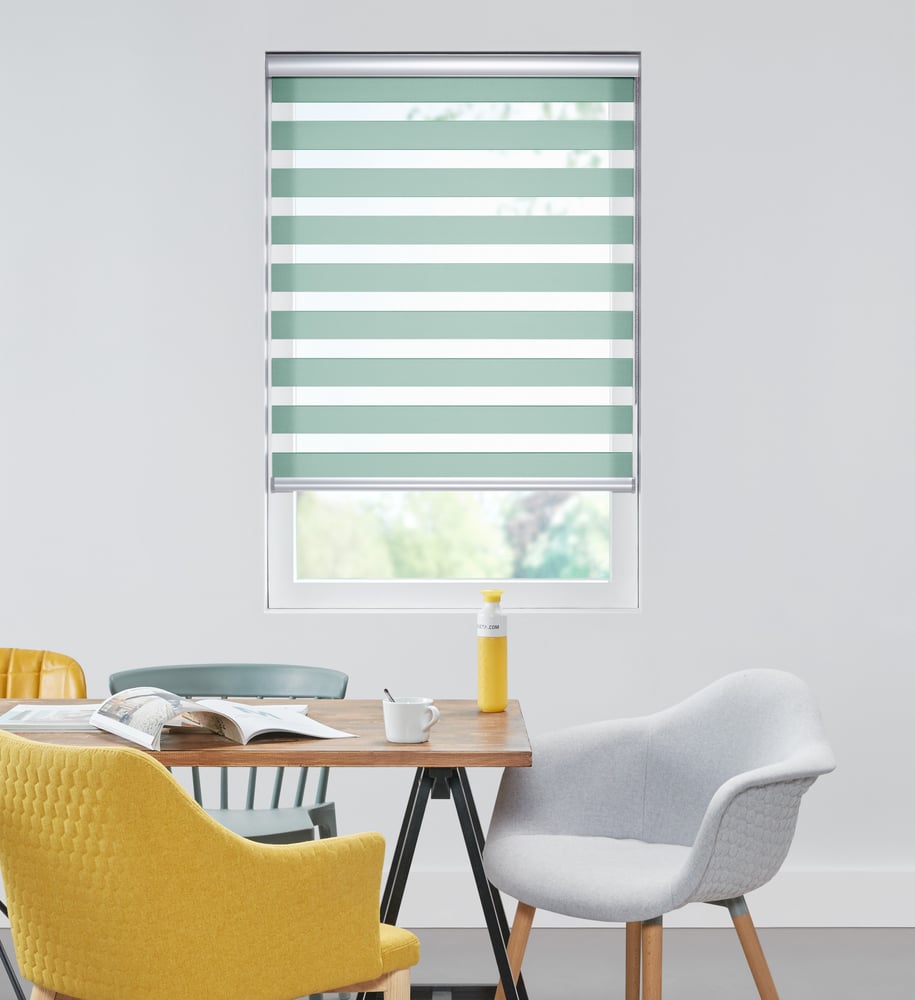Slim Line - Duo-Rullegardin - Aqua SLVD52
