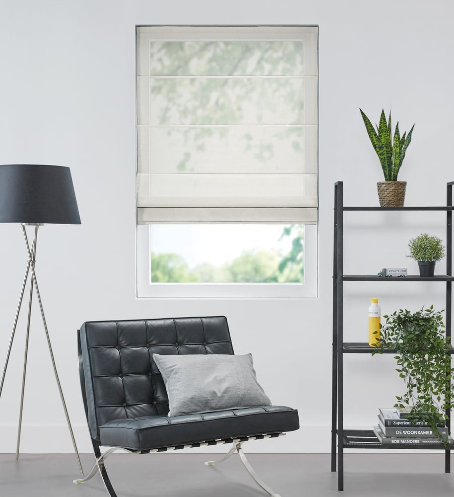 Foldegardin - Dove Creme 223552