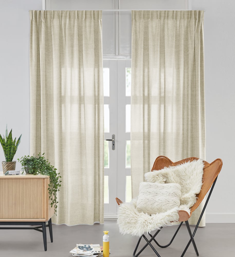 Semitransparent gardin - Nova Sand VNOVG10