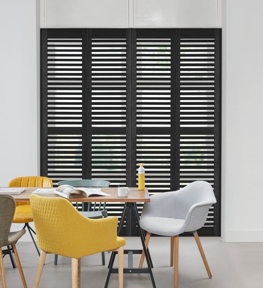 Normandy Wood - Shutter - Matte Black NW246