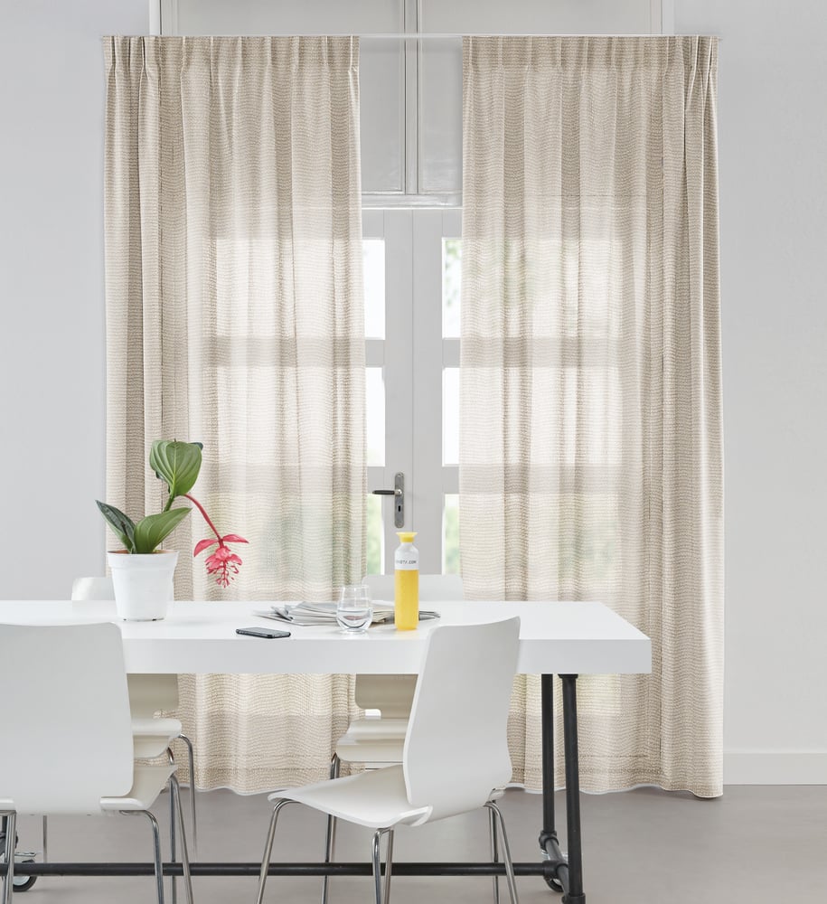 Transparent gardin - Cozy Natural 224971
