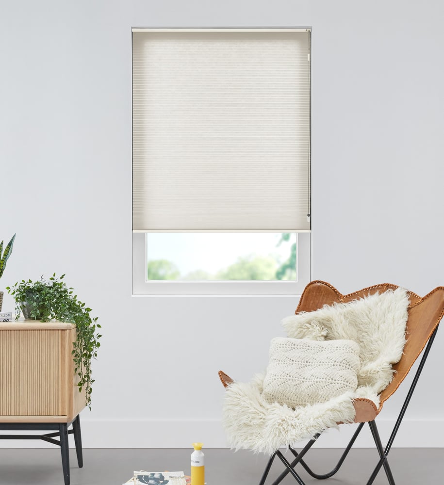 Luxury - Plisségardin - Taupe One Tone 7075
