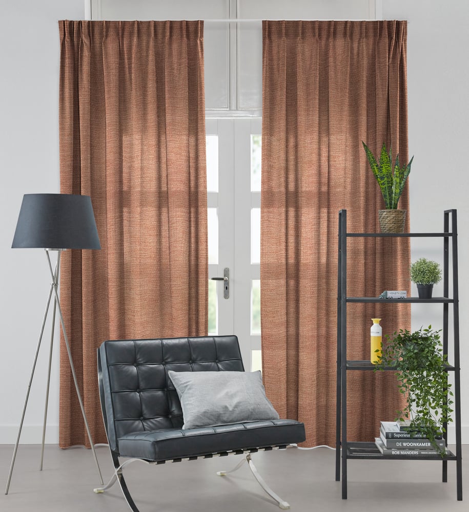 Transparent gardin - Cleo Blush 220341