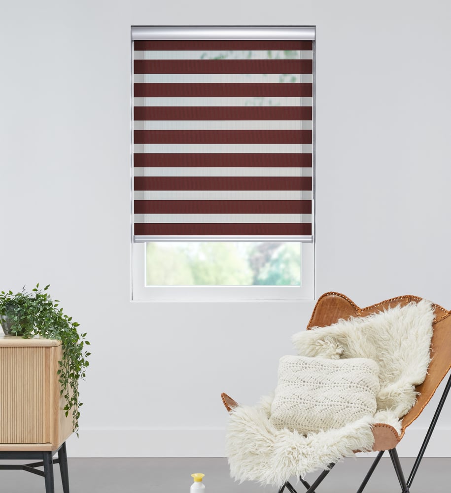 Colors - Duo-Rullegardin - Bordeaux VELX77