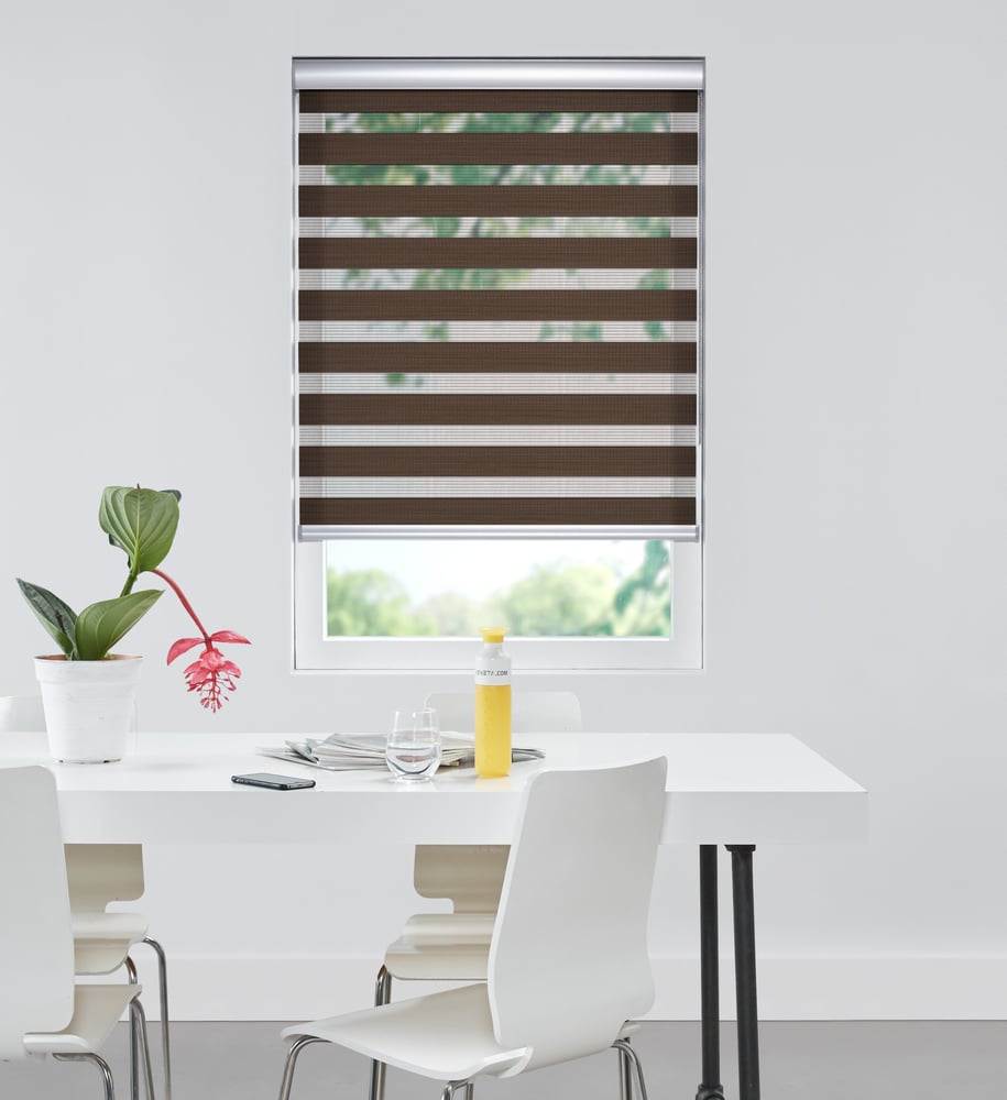 Nature - Duo-Rullegardin - Kastanje VENE87