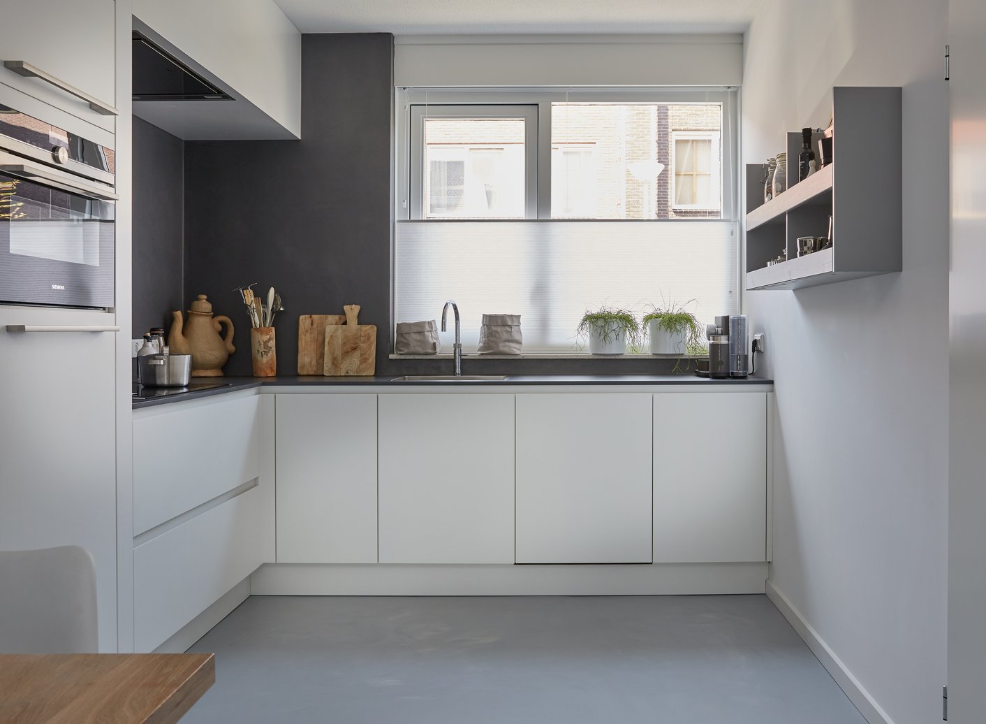 Mooie keuken met decoratie
