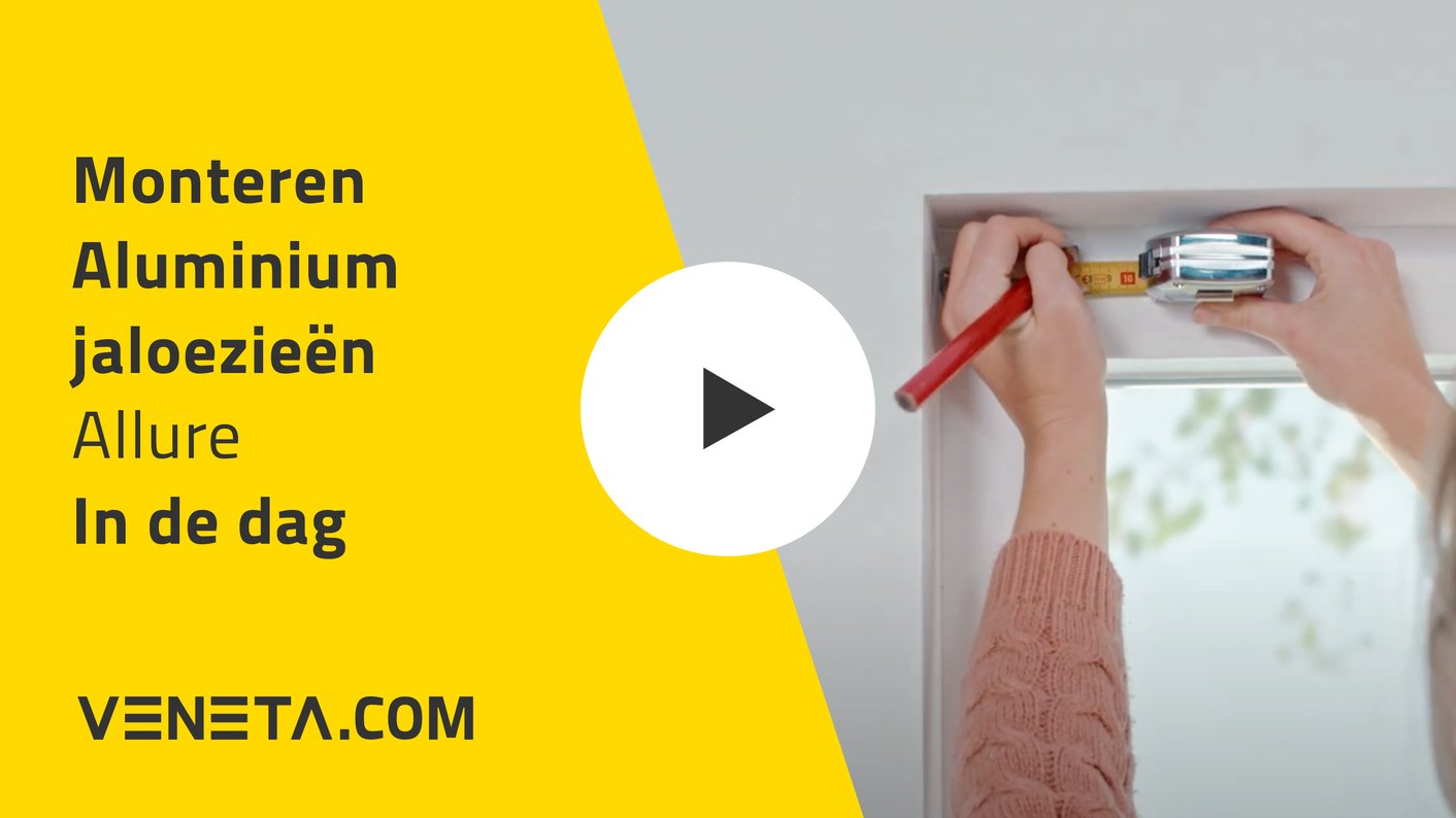 Montagehandleiding aluminium jaloezieën allure in de dag