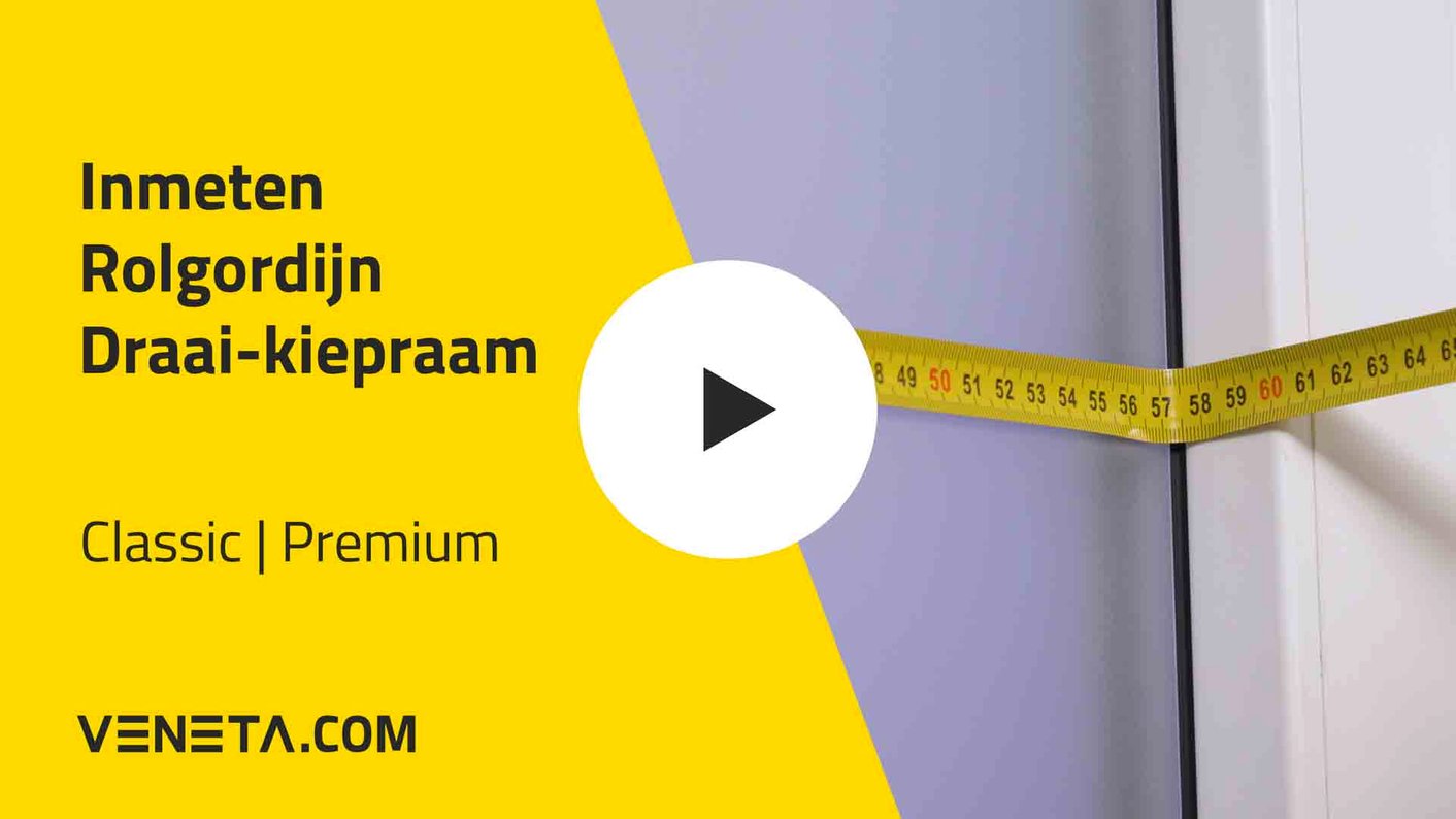 Inmeten Rolgordijn Draai-kiepraam Classic | Premium